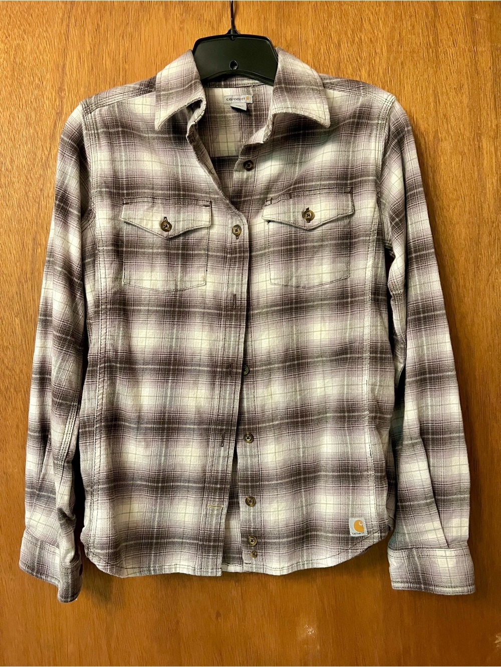 Carhartt Women’s Purple Flannel Shirt